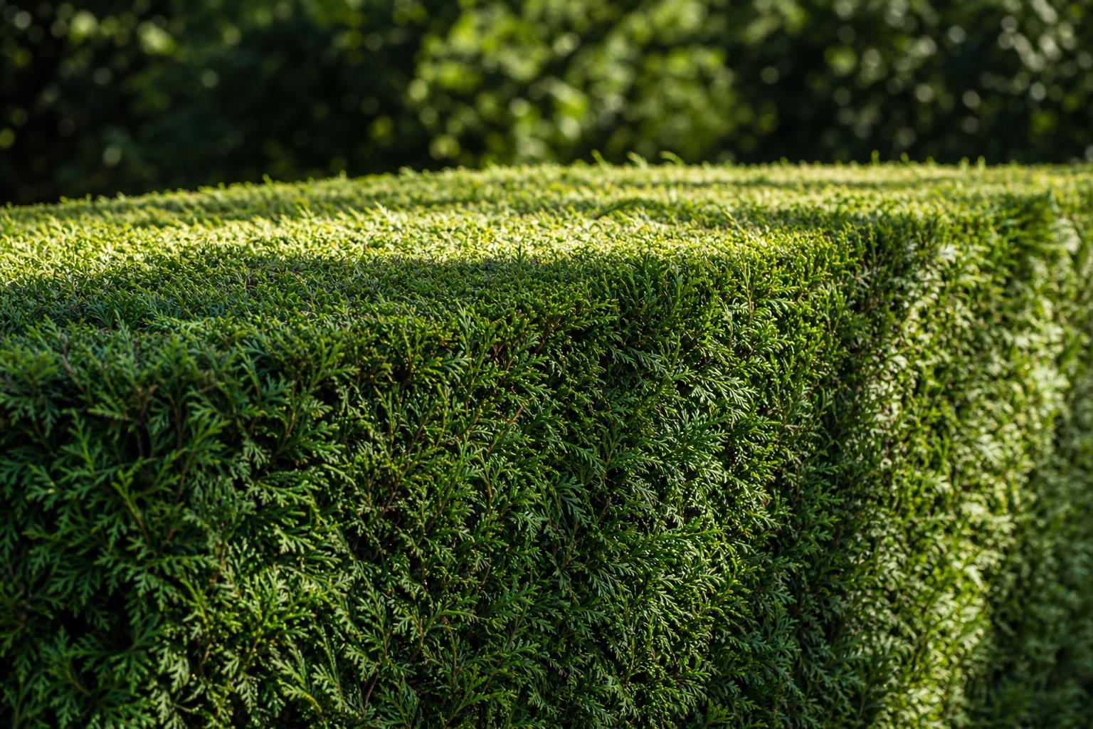Hedge trimming
